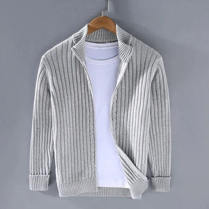 Ravello Ribbed Zip Cardigan | Women's Zip-Up Ribbed Cardigan | Smart Casual Knitwear UK