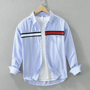 Victor Sloane Casual Shirt | Men's Cotton Oxford Shirt | Smart Casual Button-Down UK