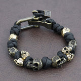 Croft Skull Bracelet | Women's Fashion Bracelet | Elegant Everyday Jewellery UK