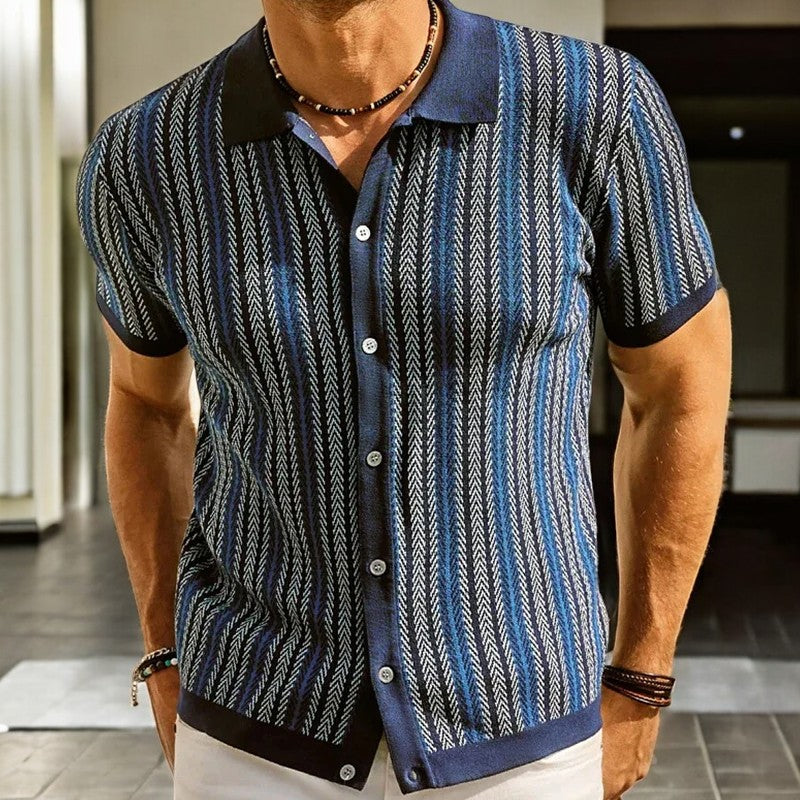Reid Button Down Shirt | Men's Cotton Oxford Shirt | Smart Casual Button-Down UK
