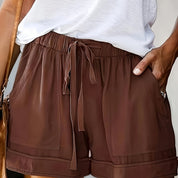 Maya Relaxed Drawstring Shorts | Women's Relaxed Drawstring Shorts | Casual Comfortable Summer Shorts UK