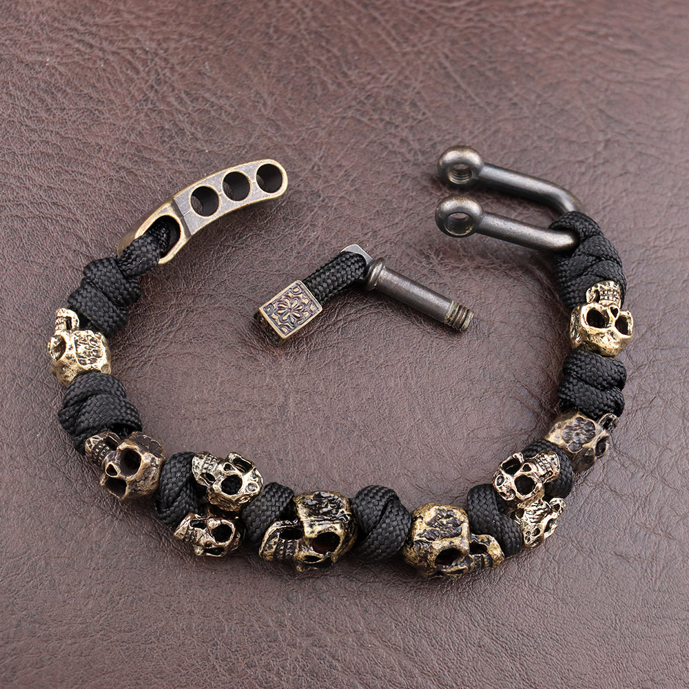Croft Skull Bracelet | Women's Fashion Bracelet | Elegant Everyday Jewellery UK