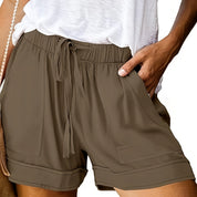Maya Relaxed Drawstring Shorts | Women's Relaxed Drawstring Shorts | Casual Comfortable Summer Shorts UK