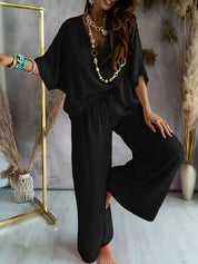 Nina Effortless Lounge Set | Women's Matching Lounge Set | Two-Piece Cosy Casual Set UK