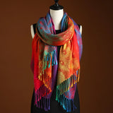 Vivienne Boho Cashmere Wrap | Premium Accessory | Classic Fashion Accessory UK