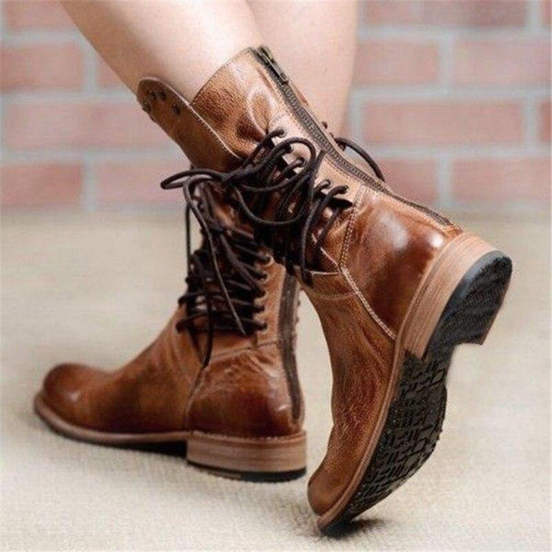 Hutton Rugged Trail Boots | Women's Leather Ankle Boots | Classic Heeled Boots UK