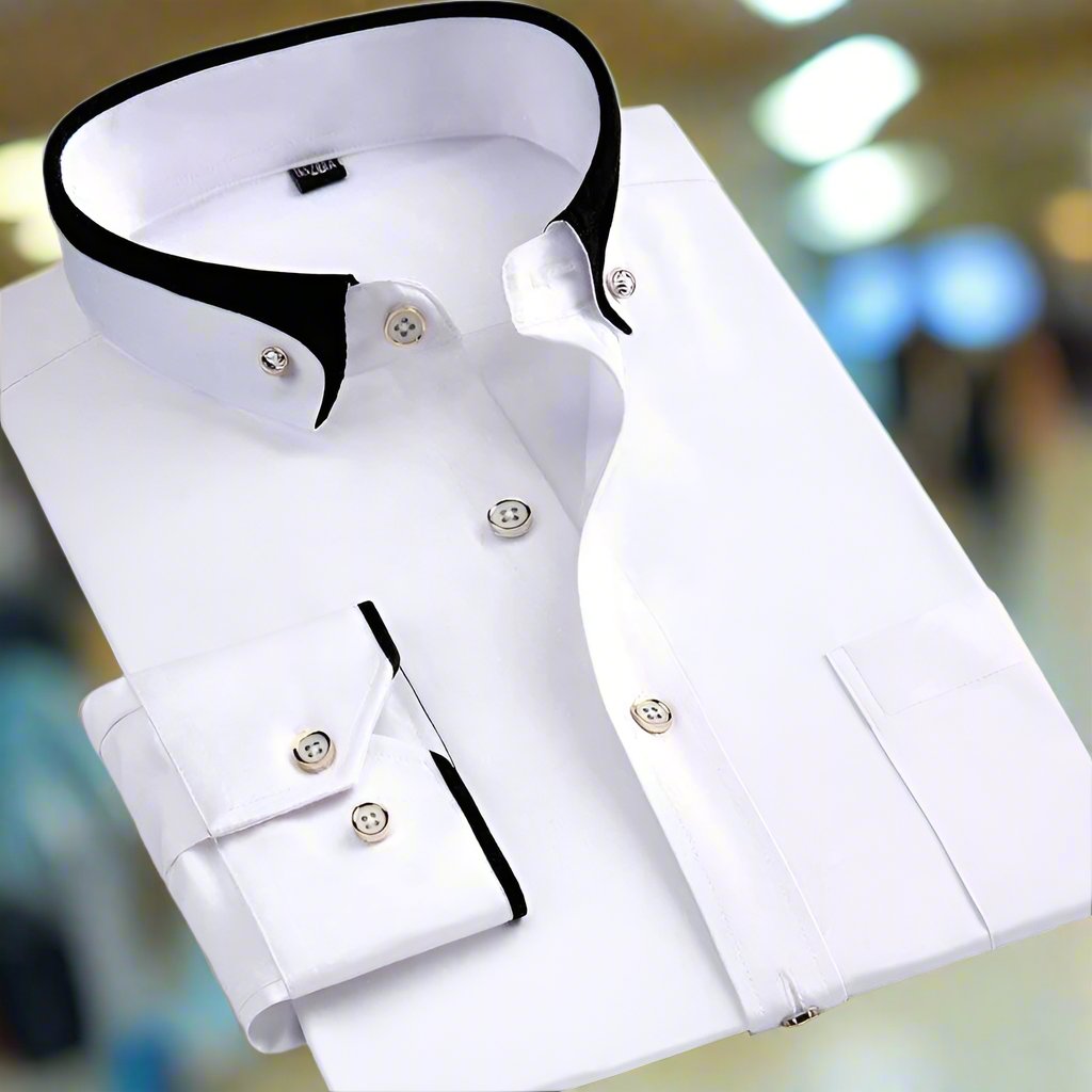 Stratford Cotton Shirt | Men's Classic Cotton Shirt | Smart Casual Everyday Top UK