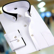 Stratford Cotton Shirt | Men's Classic Cotton Shirt | Smart Casual Everyday Top UK