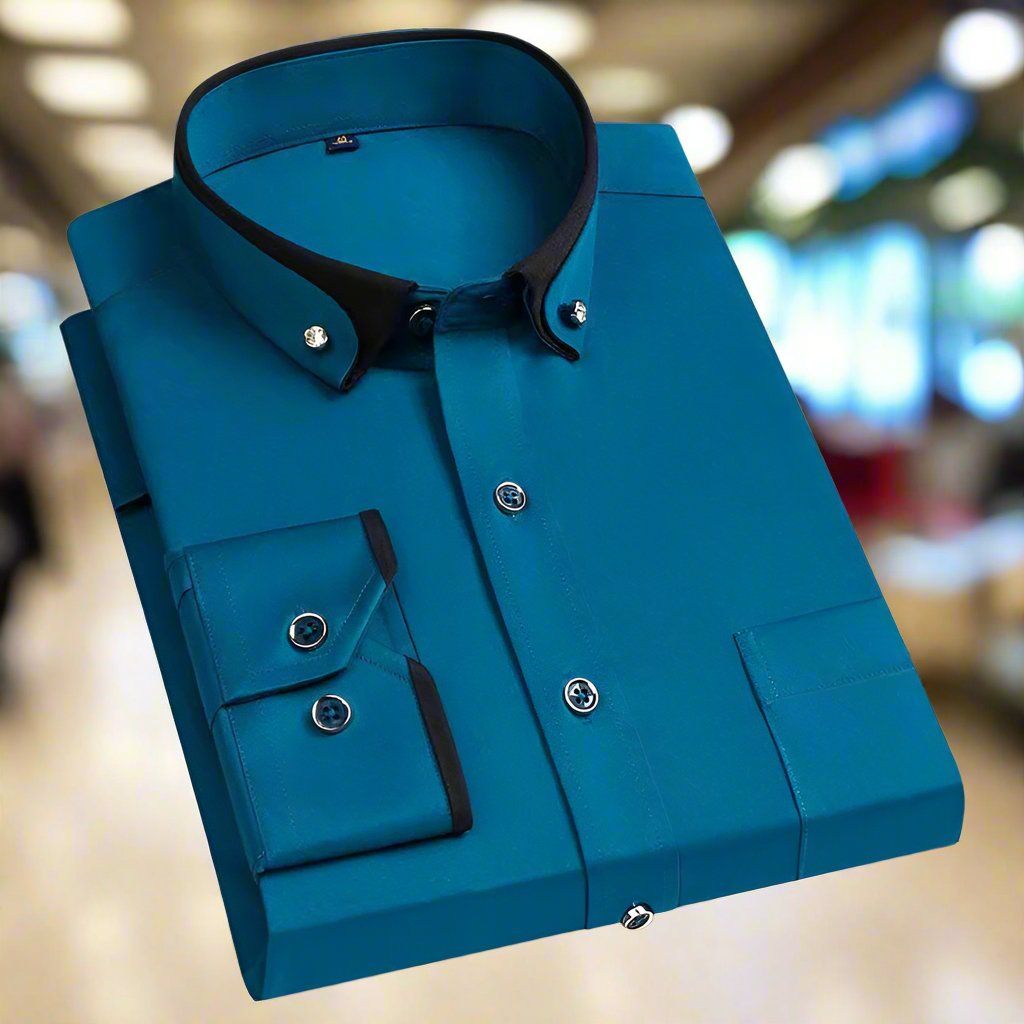 Stratford Cotton Shirt | Men's Classic Cotton Shirt | Smart Casual Everyday Top UK