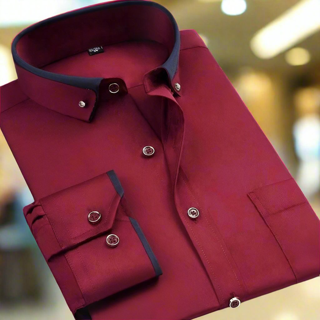 Stratford Cotton Shirt | Men's Classic Cotton Shirt | Smart Casual Everyday Top UK