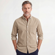 Kensington Chest-Pocket Linen Shirt | Men's Linen Summer Shirt | Breathable Holiday Casual Top UK