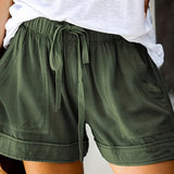 Maya Relaxed Drawstring Shorts | Women's Relaxed Drawstring Shorts | Casual Comfortable Summer Shorts UK