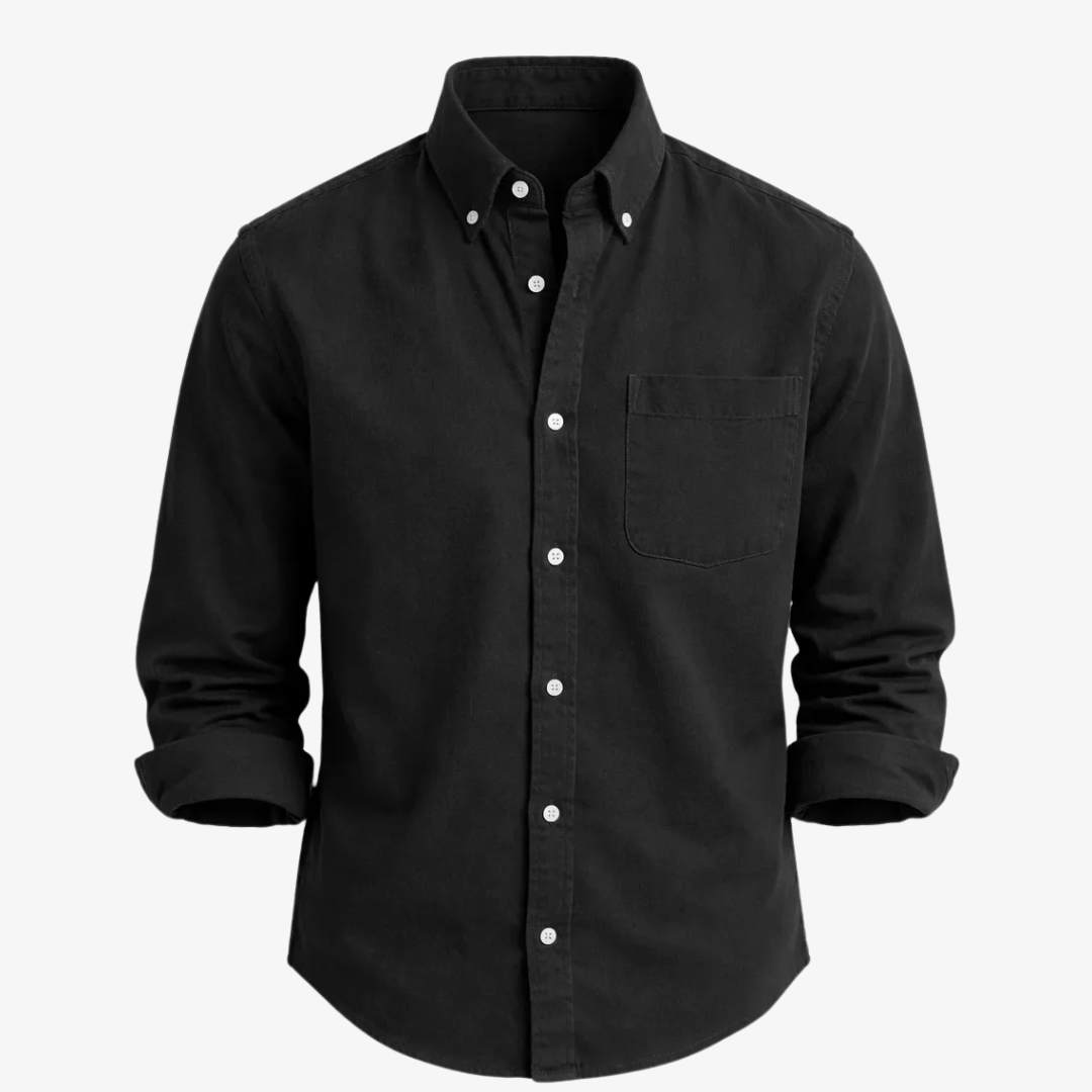 Kensington Chest-Pocket Linen Shirt | Men's Linen Summer Shirt | Breathable Holiday Casual Top UK