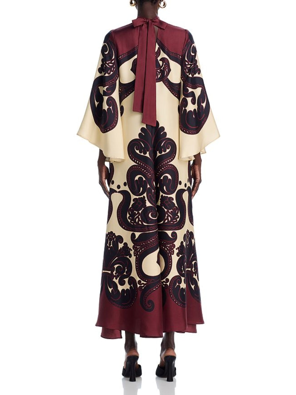 Elegance Ease Stunning Grenadilla Print Maxi Dress | Women's Printed Maxi Dress | Summer Holiday Long Dress UK