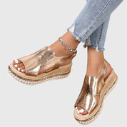 Marlowe Cushioned Comfort Sandals | Women's Comfort Cushioned Sandals | Arch Support Summer Shoes UK