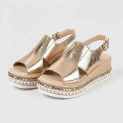 Marlowe Cushioned Comfort Sandals | Women's Comfort Cushioned Sandals | Arch Support Summer Shoes UK