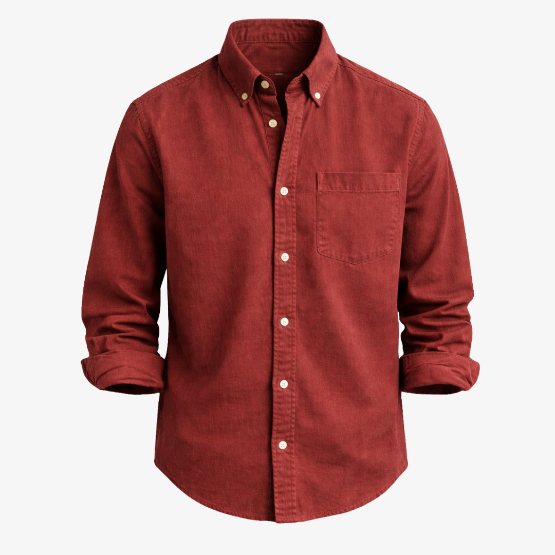 Kensington Chest-Pocket Linen Shirt | Men's Linen Summer Shirt | Breathable Holiday Casual Top UK