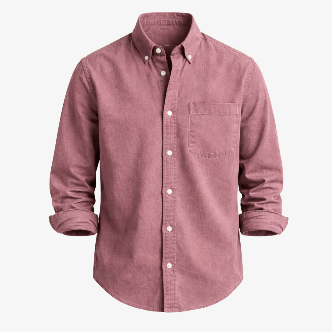 Kensington Chest-Pocket Linen Shirt | Men's Linen Summer Shirt | Breathable Holiday Casual Top UK