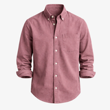 Kensington Chest-Pocket Linen Shirt | Men's Linen Summer Shirt | Breathable Holiday Casual Top UK