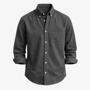 Kensington Chest-Pocket Linen Shirt | Men's Linen Summer Shirt | Breathable Holiday Casual Top UK
