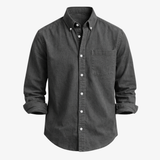 Kensington Chest-Pocket Linen Shirt | Men's Linen Summer Shirt | Breathable Holiday Casual Top UK