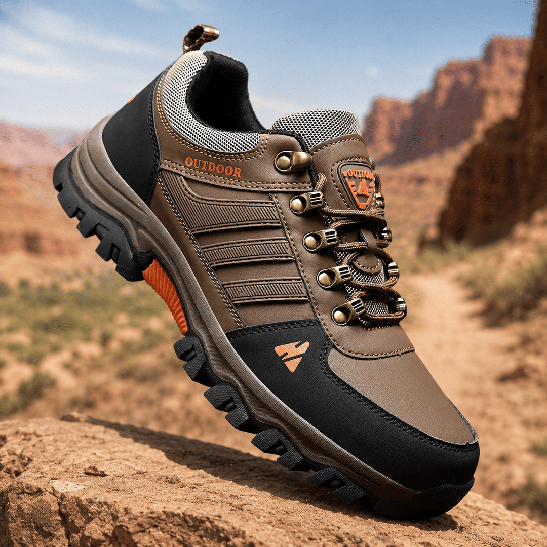 Ellison Terrain Trainer | Leather Ankle Boots | Classic Smart Boots UK