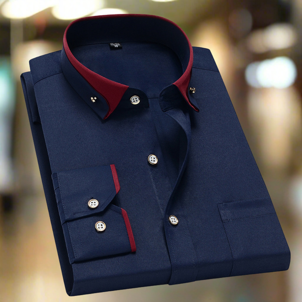 Stratford Cotton Shirt | Men's Classic Cotton Shirt | Smart Casual Everyday Top UK