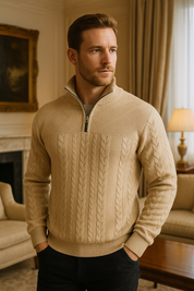 Everett Luxe Sweatshirt | Men's Luxury Sweatshirt | Soft Premium Casual Jumper UK