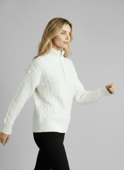 Amy Sweater with Zipper | Men's Premium Jumper | Warm Casual Knitwear UK