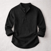 Alton Henley Shirt | Men's Relaxed Casual Shirt | Smart Button-Down Everyday Top UK