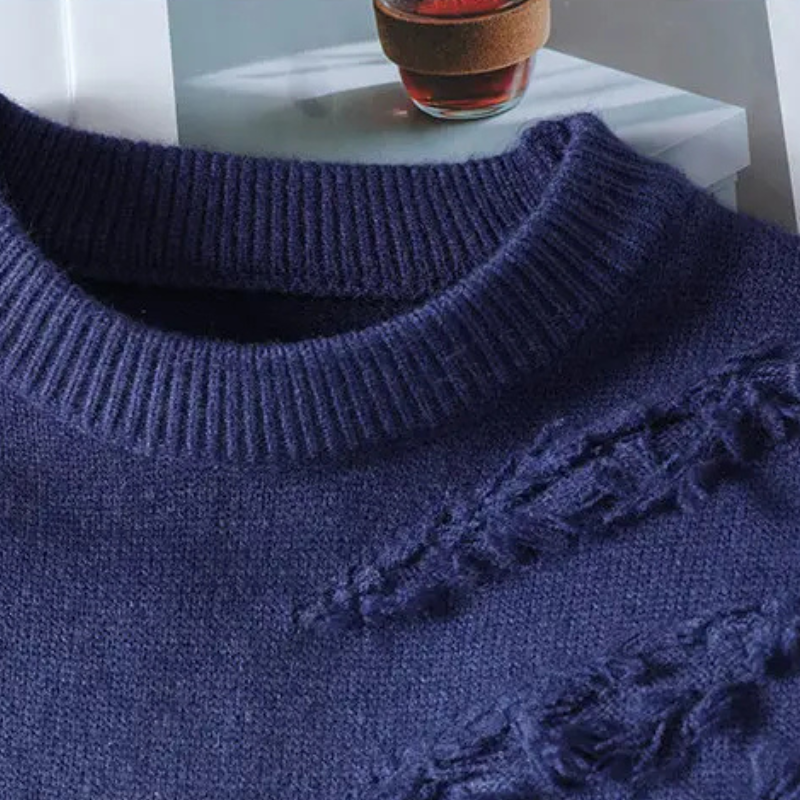 Pemberton Gradient Knit Sweater | Men's Premium Jumper | Warm Casual Knitwear UK