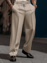 Branford Relaxed Casual Trousers | Women's High-Waisted Relaxed Trousers | Wide Leg Casual Bottoms UK