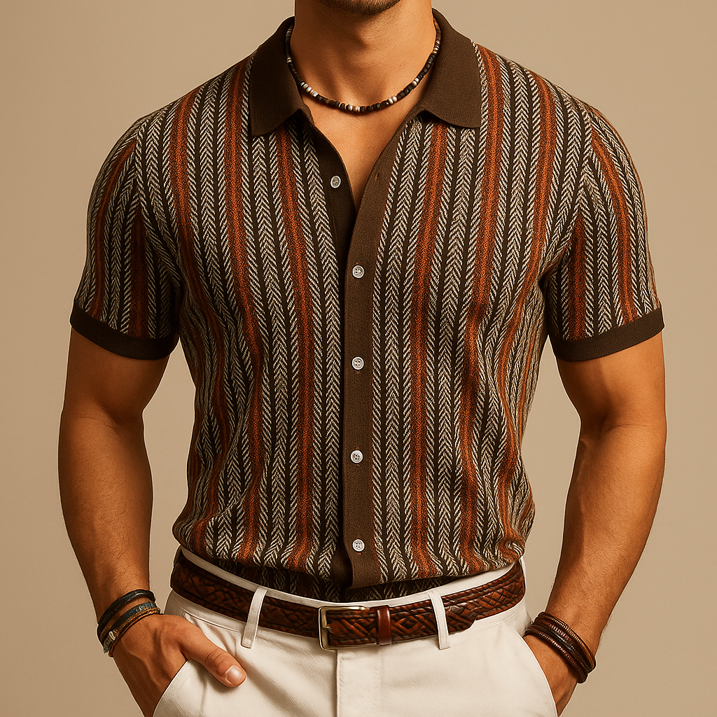 Reid Button Down Shirt | Men's Cotton Oxford Shirt | Smart Casual Button-Down UK