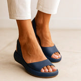 Everley Open Toe Sandals | Women's Strappy Summer Sandals | Beach Holiday Flat Shoes UK