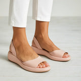 Everley Open Toe Sandals | Women's Strappy Summer Sandals | Beach Holiday Flat Shoes UK