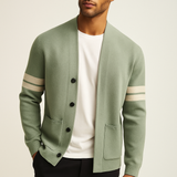 Finn Fine-Knit Cardigan | Men's Fine Knit Cardigan | Smart Slim Fit Knitwear UK