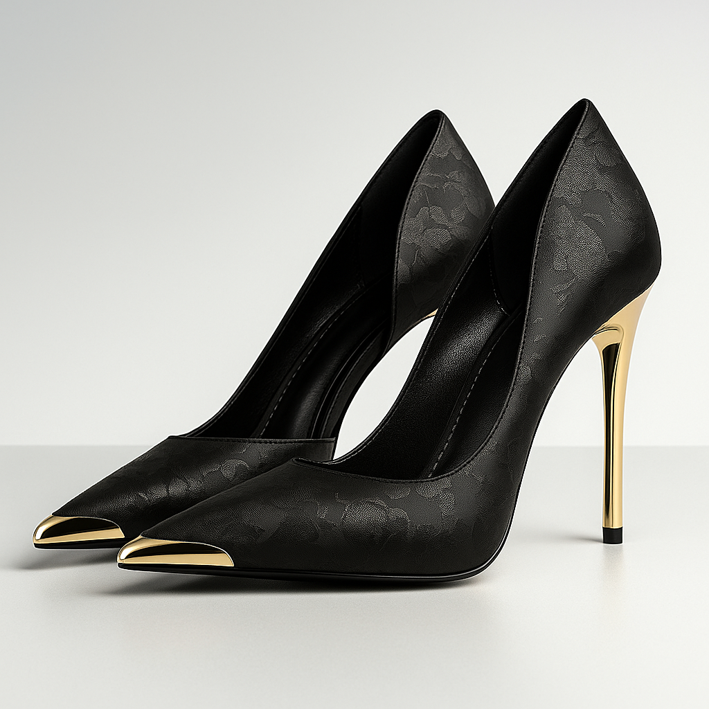 Enzo Heels | Women's Stiletto Court Shoes | Elegant Party Heels UK