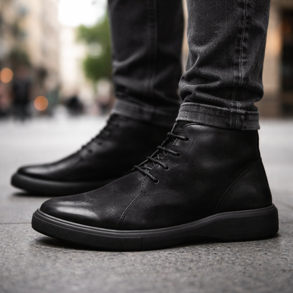Kingsley Leather Shoes | Men's Smart Leather Dress Shoes | Classic Oxford Style UK