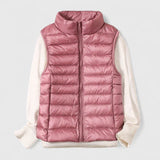 Doris | Women's Quilted Puffer Gilet | Lightweight Sleeveless Padded Jacket UK