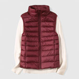 Doris | Women's Quilted Puffer Gilet | Lightweight Sleeveless Padded Jacket UK