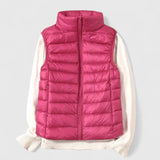 Doris | Women's Quilted Puffer Gilet | Lightweight Sleeveless Padded Jacket UK