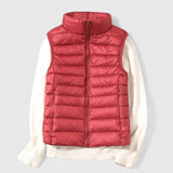 Doris | Women's Quilted Puffer Gilet | Lightweight Sleeveless Padded Jacket UK