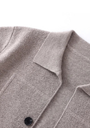 Pemberton Merino Button Overshirt | Men's Cotton Oxford Shirt | Smart Casual Button-Down UK