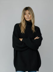 Amara Cashmere Sweater | Women's Cashmere Knitwear | Luxury Soft Warm Jumper UK