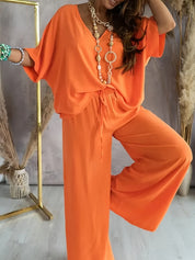 Nina Effortless Lounge Set | Women's Matching Lounge Set | Two-Piece Cosy Casual Set UK