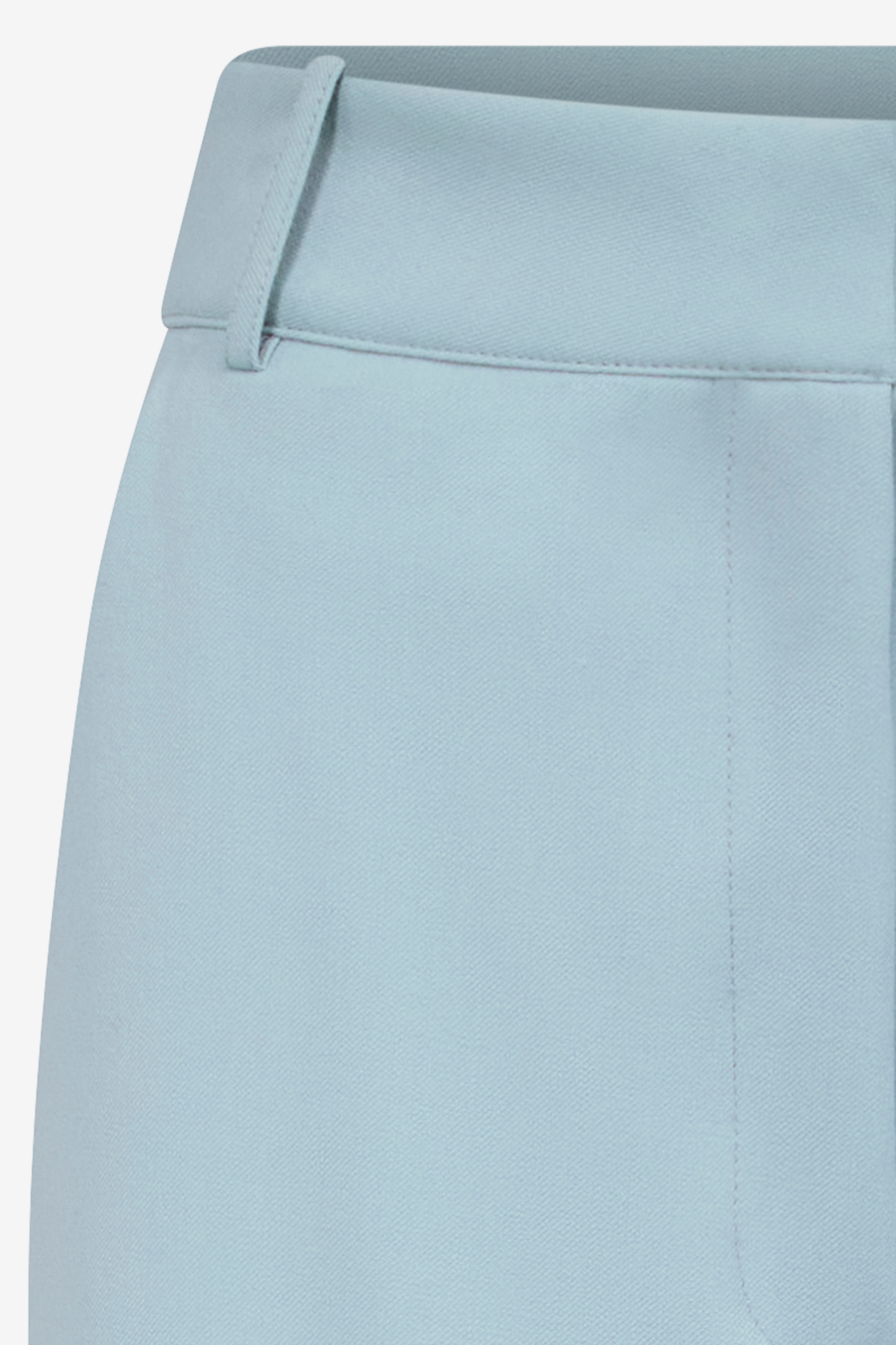 Talia Straight-Leg Tailored Trousers | Trousers | Women Tailored Celadon Blue