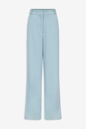 Talia Straight-Leg Tailored Trousers | Trousers | Women Tailored Celadon Blue