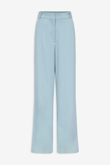 Talia Straight-Leg Tailored Trousers | Trousers | Women Tailored Celadon Blue