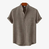 Marcelo Linen Shirt | Men's Linen Summer Shirt | Breathable Holiday Casual Top UK