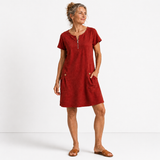 Esme Cotton Linen Dress | Women's Cotton Linen Dress | Breathable Casual Summer Dress UK